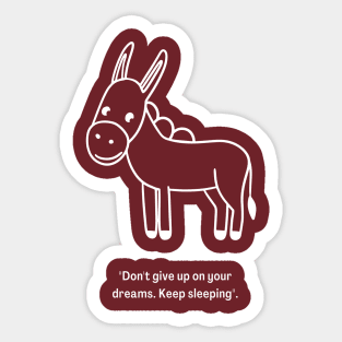 T-Shirt Design Quotes about Lazy Sticker